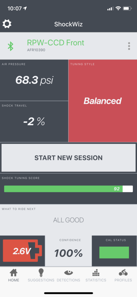 Shockwiz Front Suspension