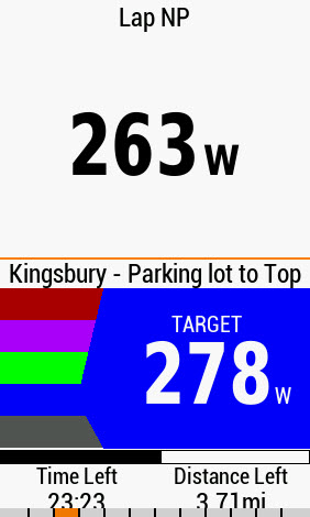 Xert Segment Hunter Kingsbury Grade 23min