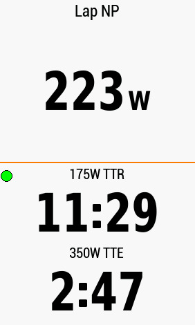 Xert Time-To-Exhaustion 2:47