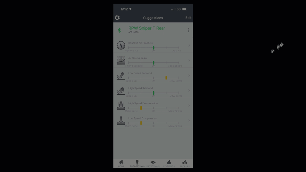 Shockwiz niper T Rear Suggestions 6 Rides