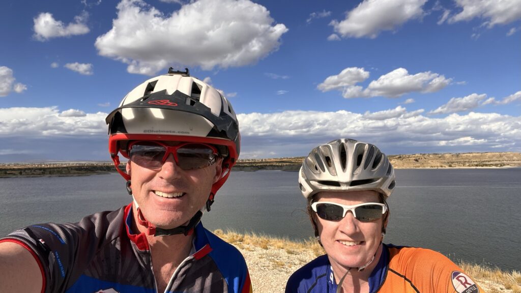 Richard and Tracy Wharton at Lake Pueblo State Park
