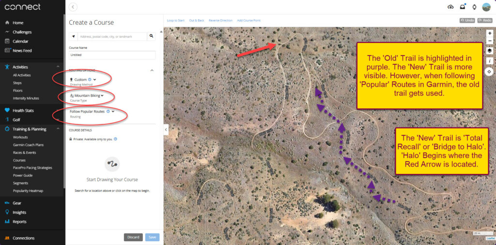 Garmin Connect Course Builder Image 2