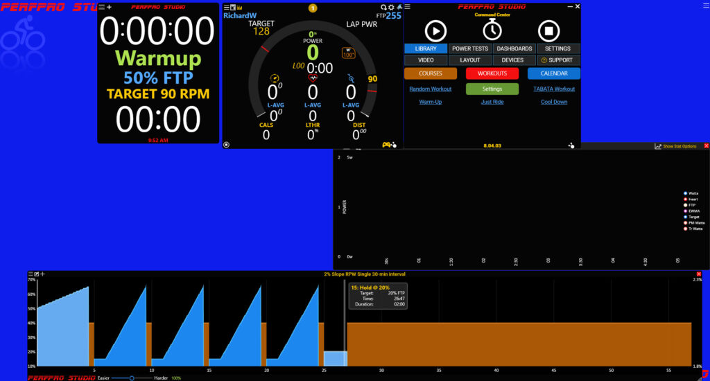 PerfPro Studio Vo2 at Threshold Workout